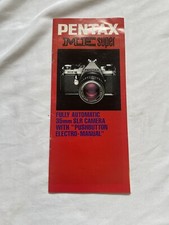 Original Pentax ME Super Camera Brochure - Free Shipping