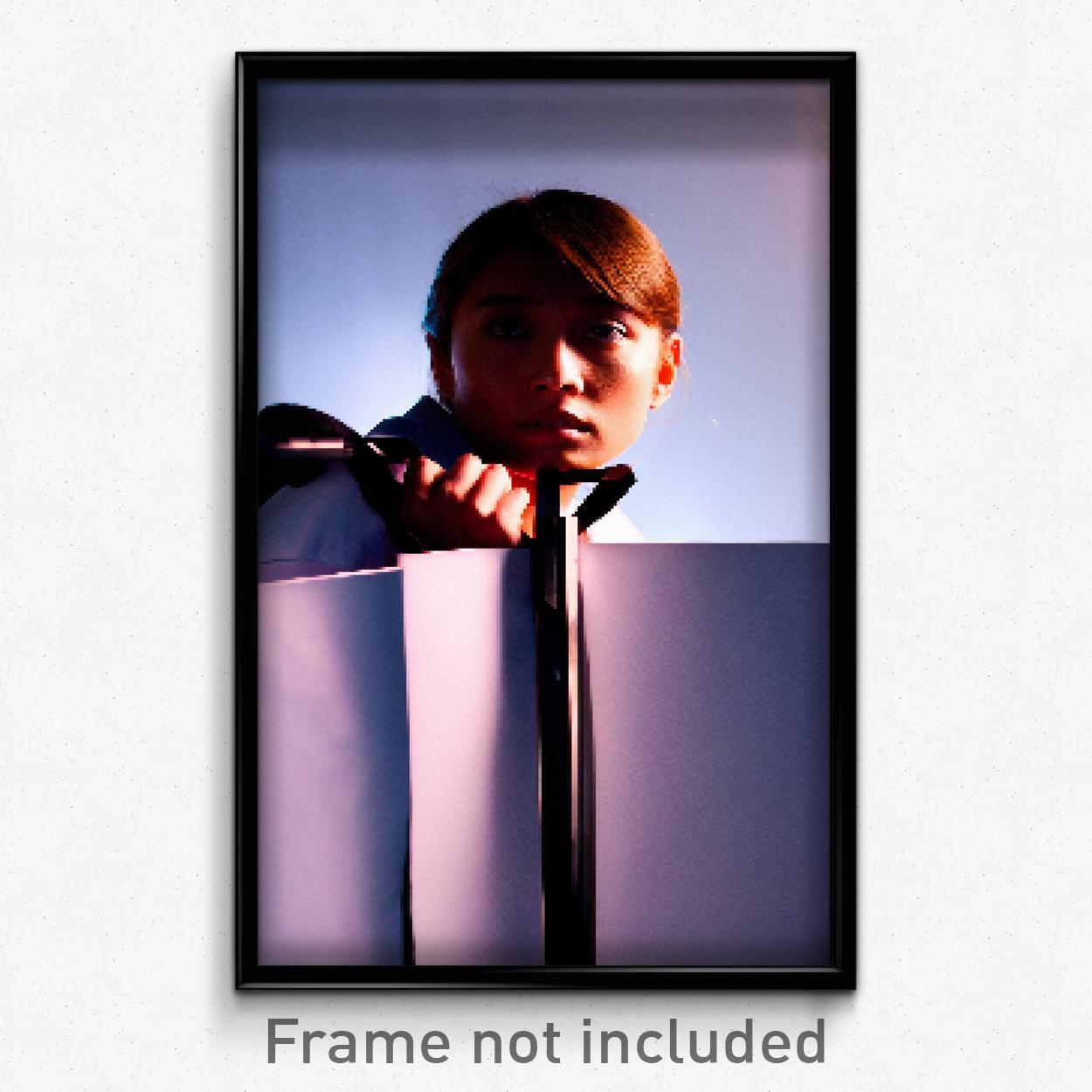 8 Bit Psychedelic Pixel Art Poster - Trippy Video Game Print