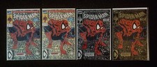 Spider-Man #1 Green/Green (Purple Webs)/Silve...