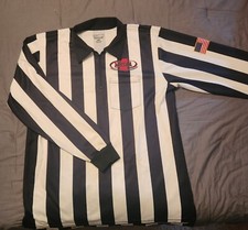 Smitty Long Sleeve Football Officials Referee Shirt XXL MHSAA
