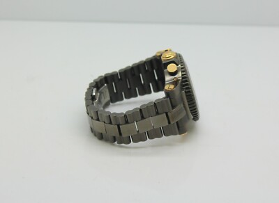 MONTRES RENATO T-REX GEN. II - Mouvement Suisse RONDA, Cadran Noir, Bracelet Métal Pistolet - Pour Homme