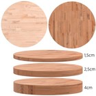 Rund Tischplatte Massivholz Buche Holzplatte Holztischplatte für Couchtisch Tish