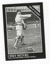 1991 THE SPORTING NEWS CONLON CHIEF MEYERS #171