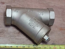 Zurn Wilkins 2-1/2" Y Wye Cast Bronze NSF 61 Strainer