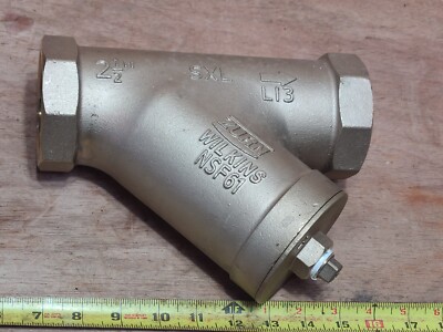 Zurn Wilkins 2-1/2'' Y Wye Cast Bronze NSF 61 Strainer
