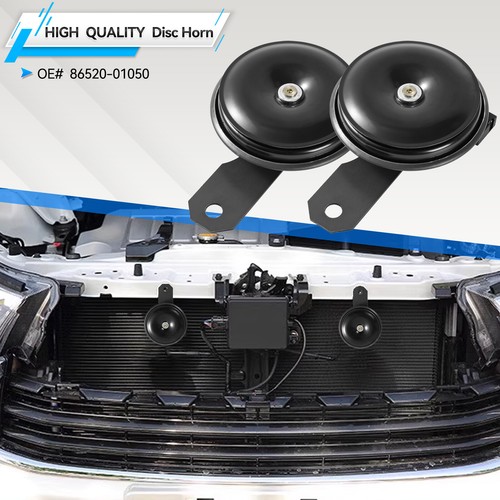 Electric Horn Disc Low Tone For Toyota Corolla Avalon Tacoma Yaris 4Runner Dyna - Picture 2 of 11