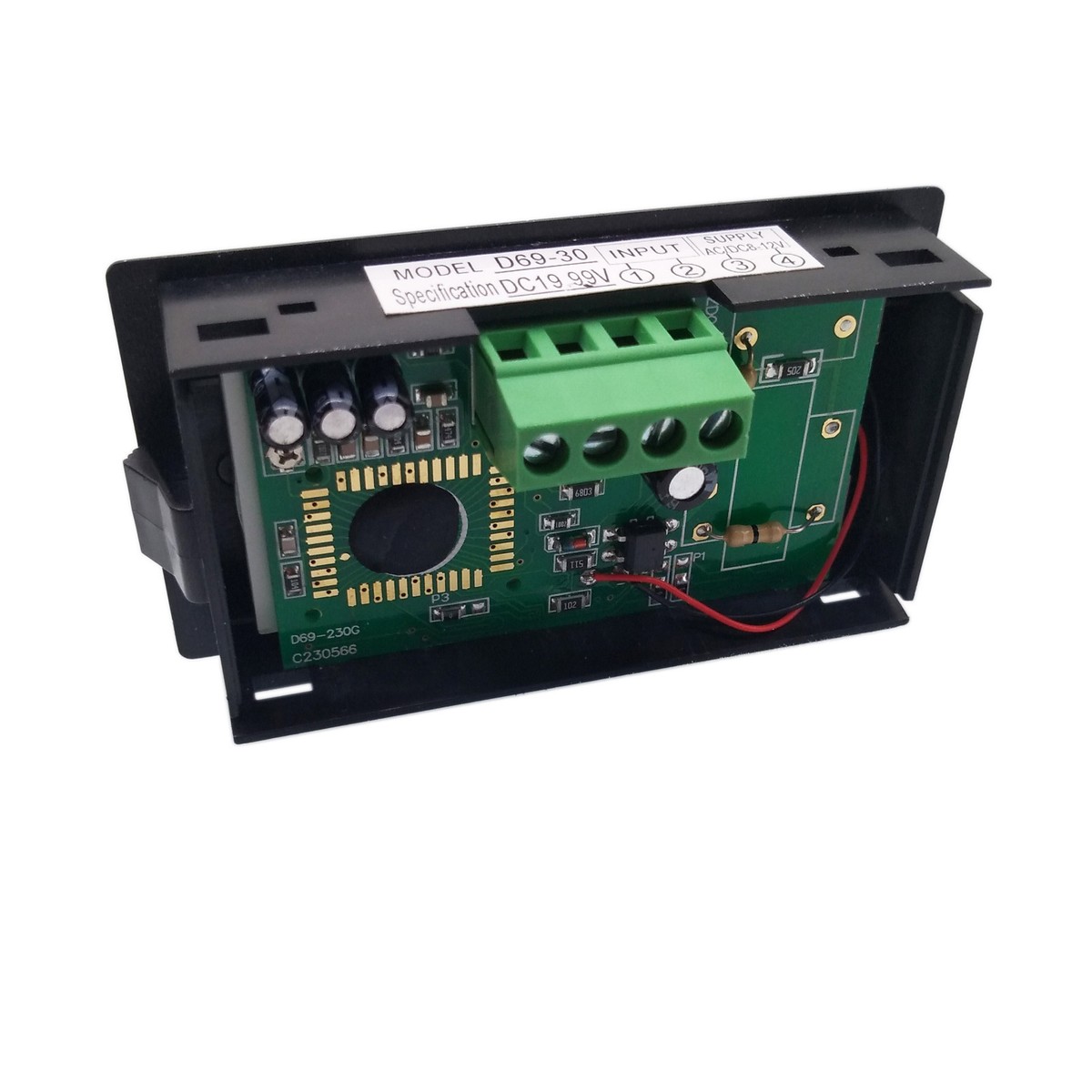Voltmètre Numérique LCD Bleu DC 0-199,9mV – Panneau 200mV, Stock US