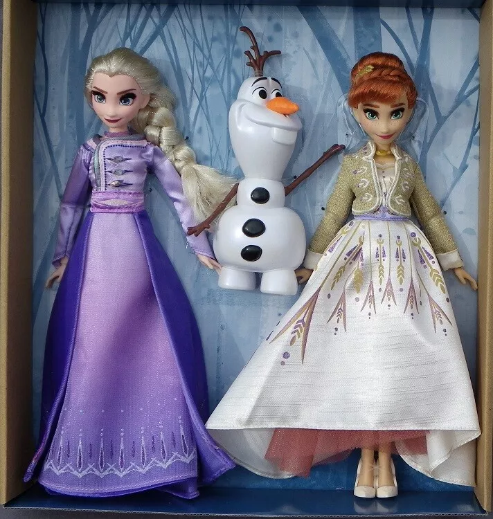 Peluche poupée Anna La Reine des Neiges Frozen DISNEY STORE