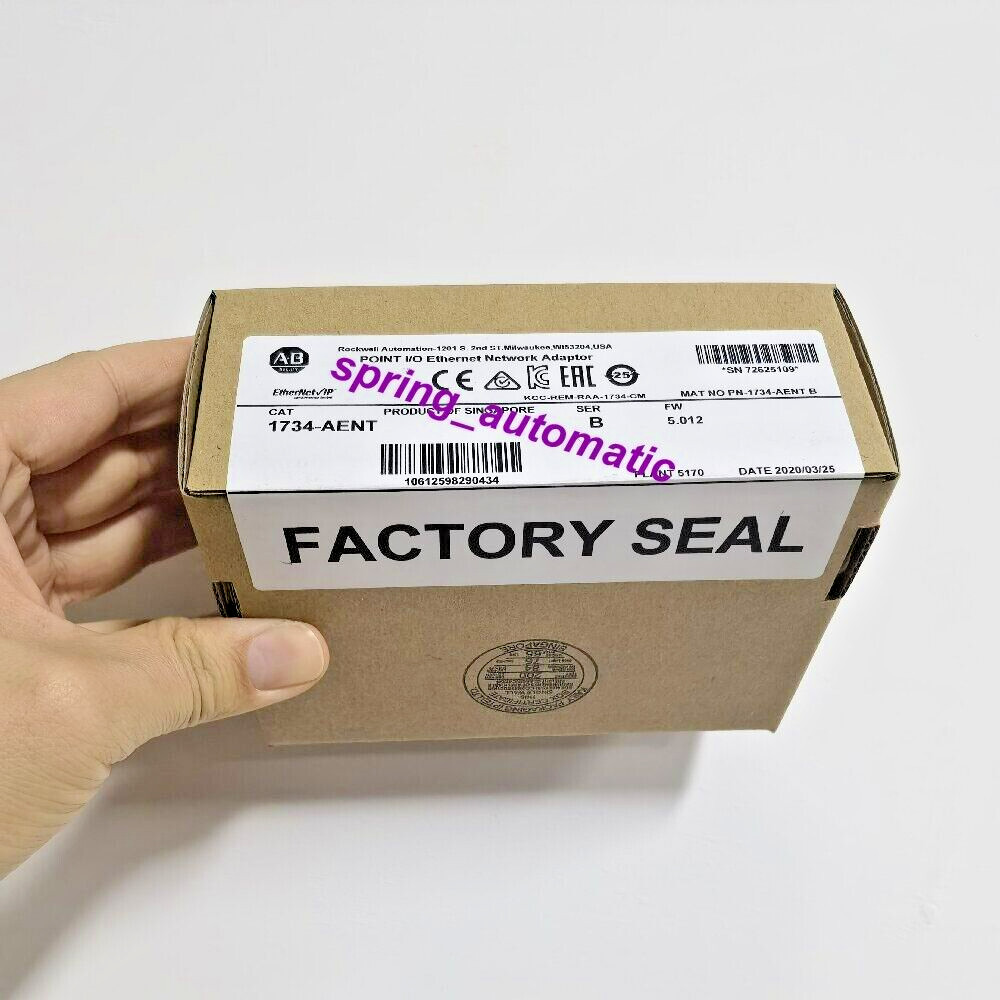 Rockwell,1734-AENTR,POINT I/O Dual Port Network Adaptor,Industrial Automation ,Input-Output IO Modules,Distributed I/O, POINT I/O
