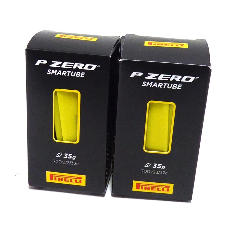 Pirelli Pzero Smartube Ultra Light Weight Race Tubes, 700c, 23-32, Pair, 80mm