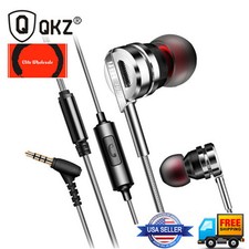 QKZ DM9 Zinc Alloy HiFi Earphone with Microphone