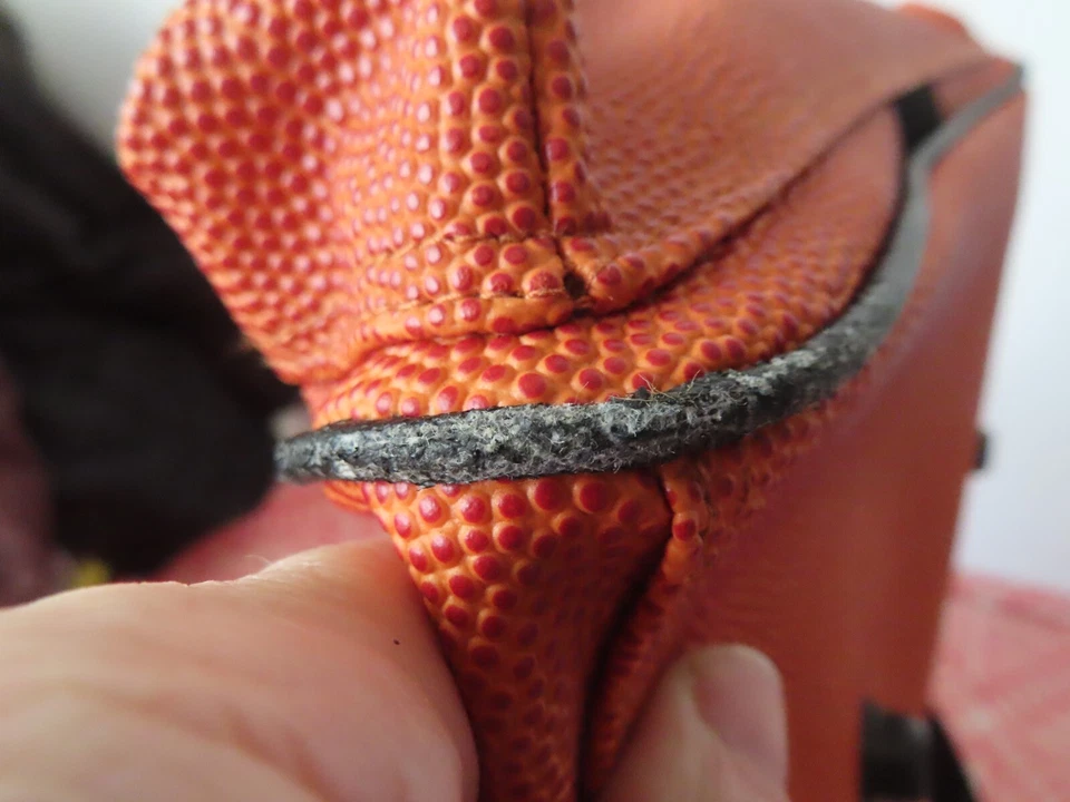 Bolso de Lona Spalding NBA Spurs Baloncesto Cuero Nuevo Sin Etiquetas Defectos Foto 4 de 4