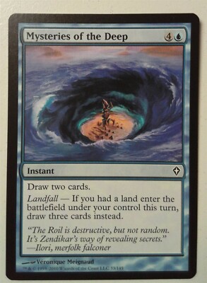 Mysteries of the Deep *Common* Magic MtG x1 Worldwake SP