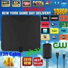 NEWEST HDTV ANTENNA BEST 980 MILE LONG RANGE LESOOM INDOOR TV DIGITAL 4K US