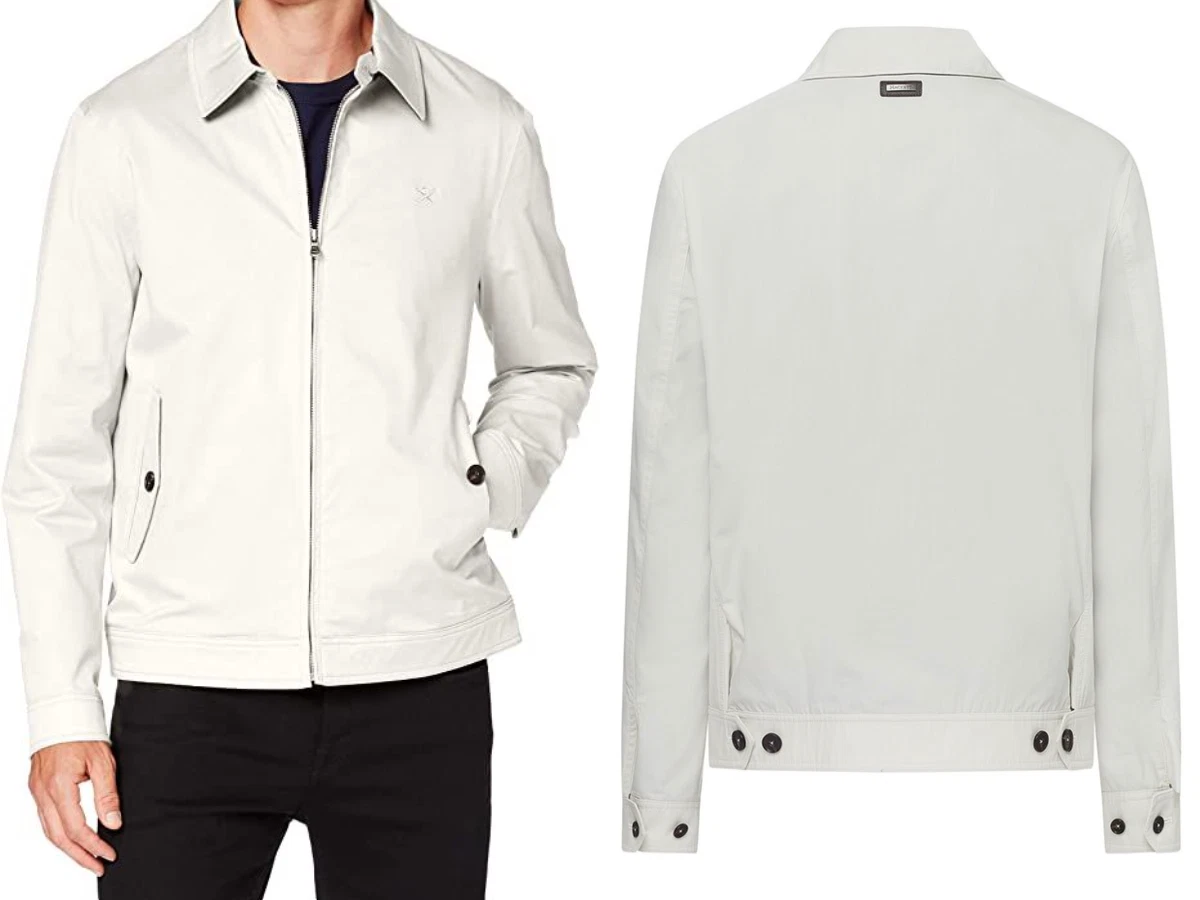 Hackett London Iconic Jacket College Bomber Jacket Blouson Windbreaker New S