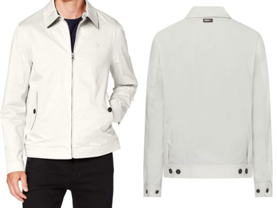 Hackett London Iconic Jacket College Bomber Jacke Blouson Windbreaker New S