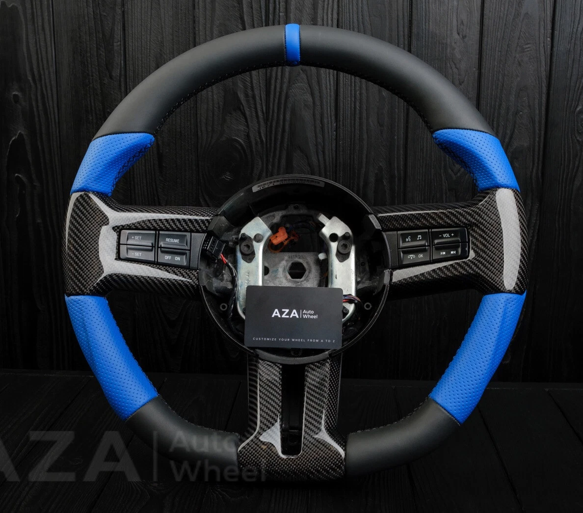 2014 mustang gt carbon 2024 fiber steering wheel