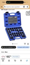 16pc Locking Lug Nut Master Key Set Sae Metric Wheel Lock Removal Kit 16pc Locking Lug Nut Master Key Set Sae Metric Wheel Lock Removal Kit