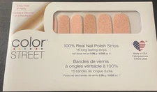 Color Street Nail Polish Strips Pink Power