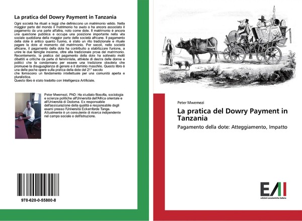 Peter Mwemezi | La Pratica Del Dowry Payment In Tanzania | Taschenbuch (2020)-image