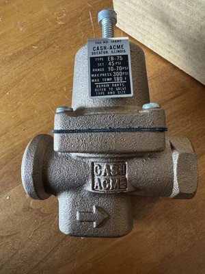 Cash Acme EB-75 Pressure Regulating Valve