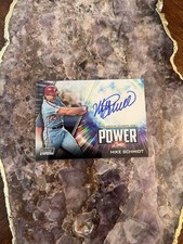 Mike Schmidt 2020 Stadium Club Chrome Power Zone  On Card Auto /10