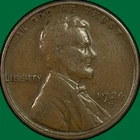 1924-D Lincoln Wheat Cent Very Fine VF Coin #40171