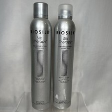 Set Of 2 BioSilk Silk Therapy Natural Hold Finishing Hair Spray 10 Oz
