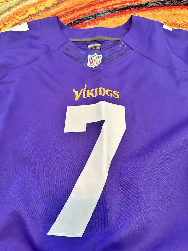 Camiseta Nike NFL On Field de los Minnesota Vikings Christian Ponder (talla 52 XXL) Foto 2 de 4