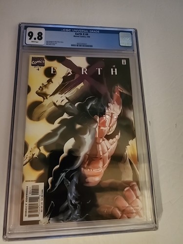 Graded CGC Earth X #4 Marvel 1st App King Bashenga & Black Panther 'Chaka & Clea