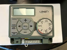 Orbit Sprinkler Controller Model 57896 6 Station Timer Outdoor Irrigation System