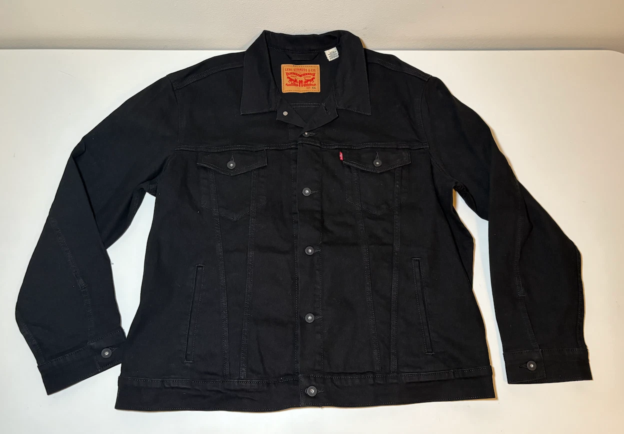 Levis Men's Jacket | Flex | Black | 2XL