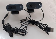 Pair of Logitech V-U0018 720P USB Webcam