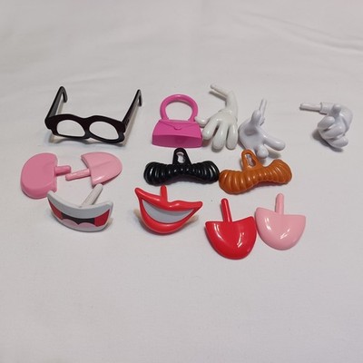 = MR MRS POTATO HEAD MIXED LOT OF 13 PCS BOX #O