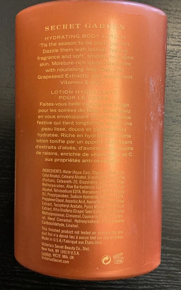 VICTORIA'S SECRET GILDED GINGER CREME HYDRATING BODY LOTION 8.4 OZ USA Lot Of 2 - Image 4 of 4