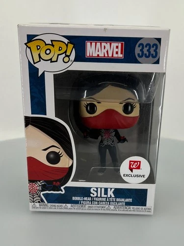 Funko POP! Marvel Spider-Man Silk #333 Walgreens Exclusive Vinyl Figure DAMAGED
