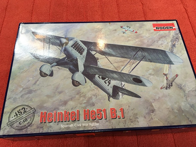 1:48 Roden 452 Heinkel He-51 B-1