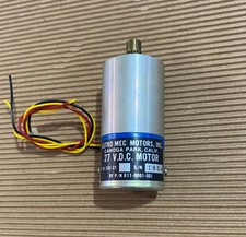 ASTRO MEC MOTORS 27 V.D.C.