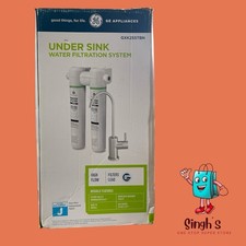 GE Under Sink Dual Stage Water Filtration System with Faucet S3 