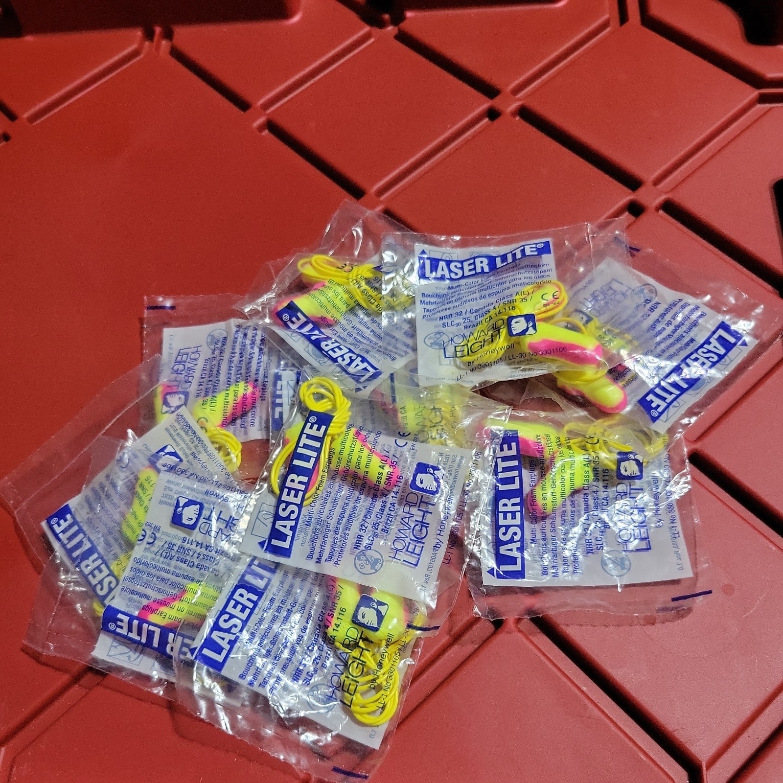10 pairs Honeywell Laser Lite Earplugs HW-LL-30