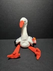 Vintage  1998 - Stilts the Stork  - Ty Beanie Babies Original Retired Plush