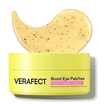VERAFECT Retinal Eye Patches - 60 Count Hydrogel Masks for Under-Eye & Smile Lin