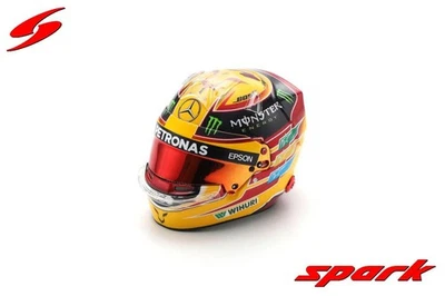 1:5 SPARK Bell Helmet Casco F1 Lewis Hamilton #44 Winner Mexico Gp 2017 5HF171 M
