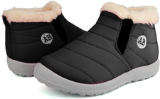 Stivali Da Neve per Bambini Caldi Stivaletti Impermeabili per Neonati E Bambine 