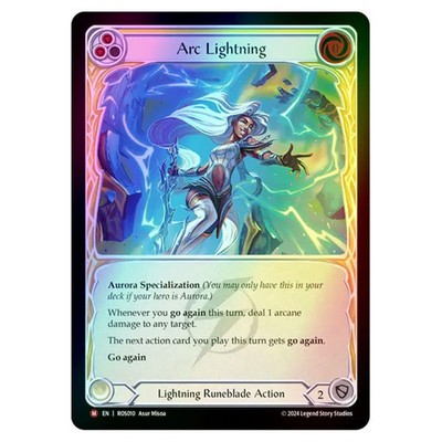 Flesh & Blood - Rosetta - Arc Lightning (Rainbow Foil) - ROS010-RF