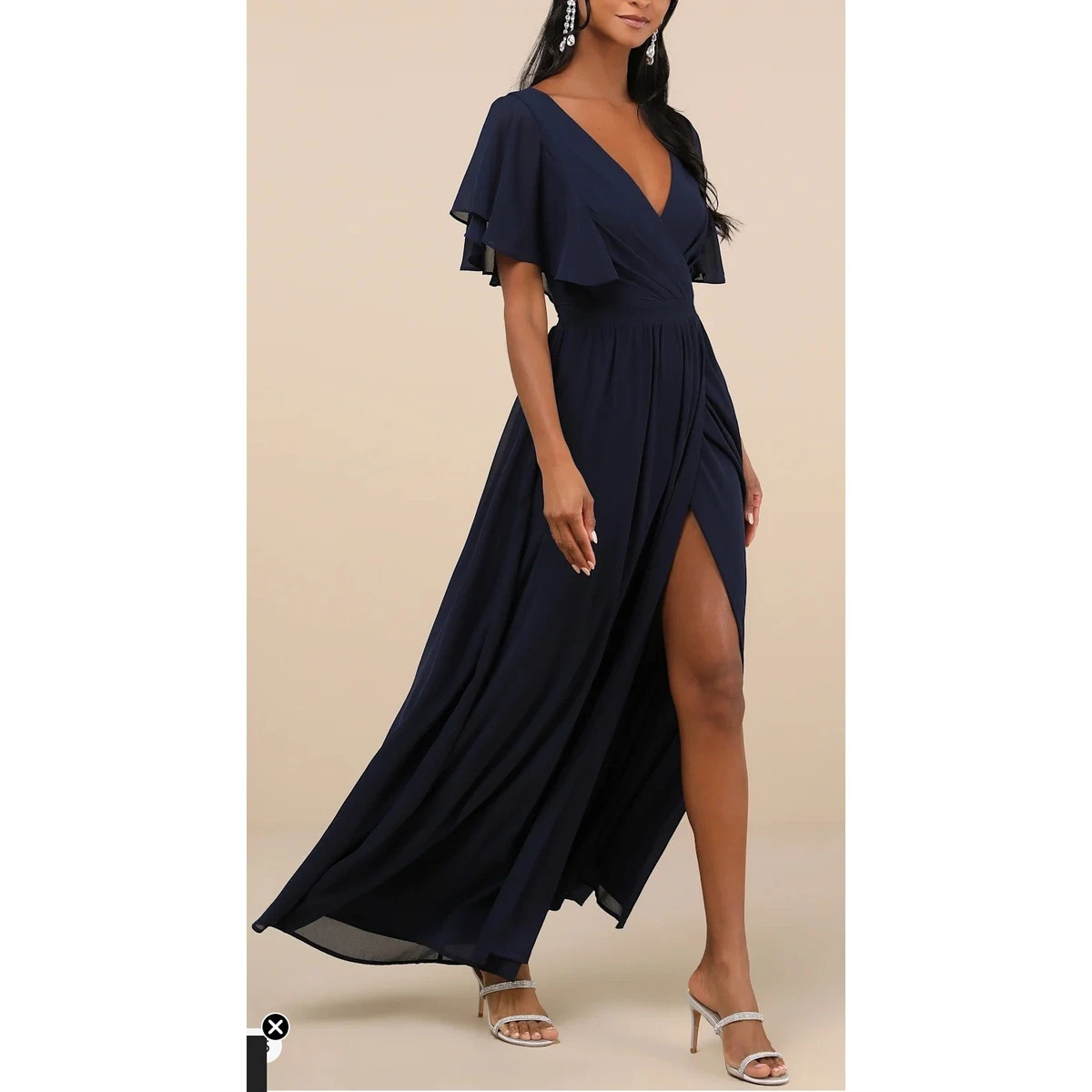 Chiffon Formal Regular Size Dresses for Women for sale