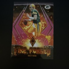 2021 Panini Phoenix - Fire Forged Brett Favre #FF-3 Pink /175