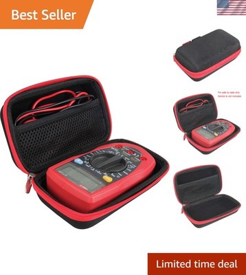 EVA Hard Travel Case for AstroAI/Etekcity MSR-R500 Multimeter - Black Elegance