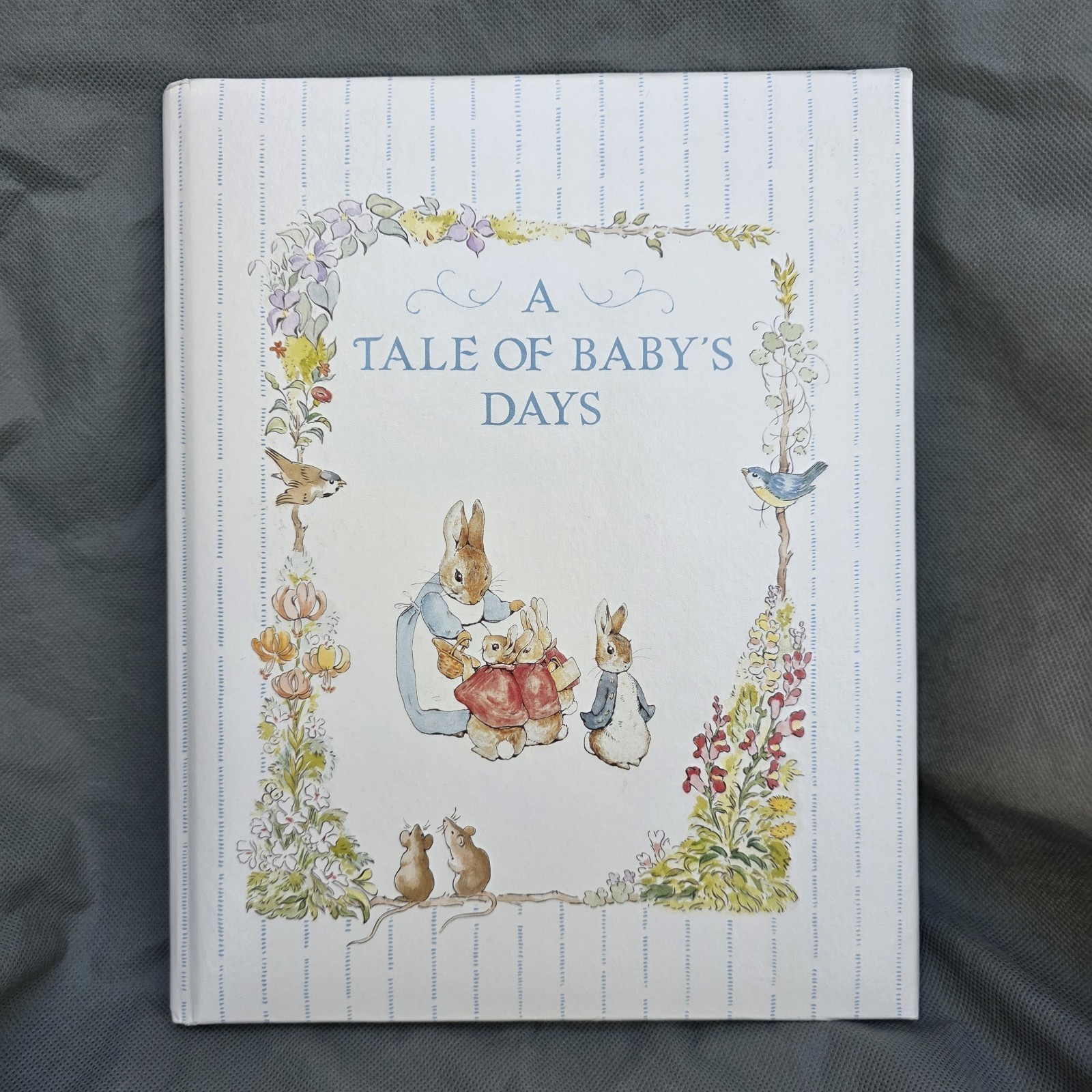 VTG Beatrix Potter Peter Rabbit 1990 A Tale Of Baby Days Unused Baby Book