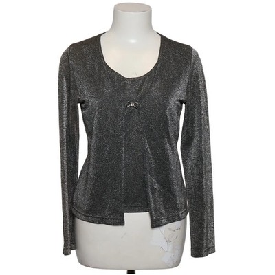 A.Byer, Strickjacke, Damen, Größe: M, Grau/Silber #PCf